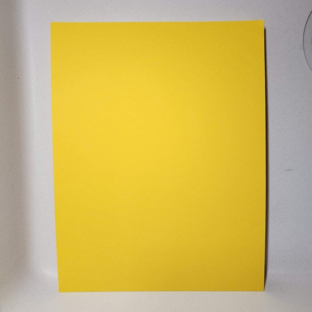 AstroBrights 50 Pages Sheets Yellow Cardstock Paper Invitation Cards Scrapbookin - Picture 3 of 7